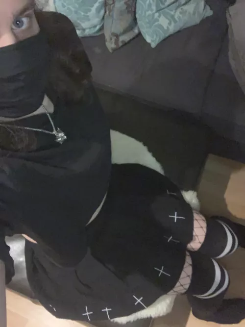 Goth Femboy Friday🖤🖤🖤