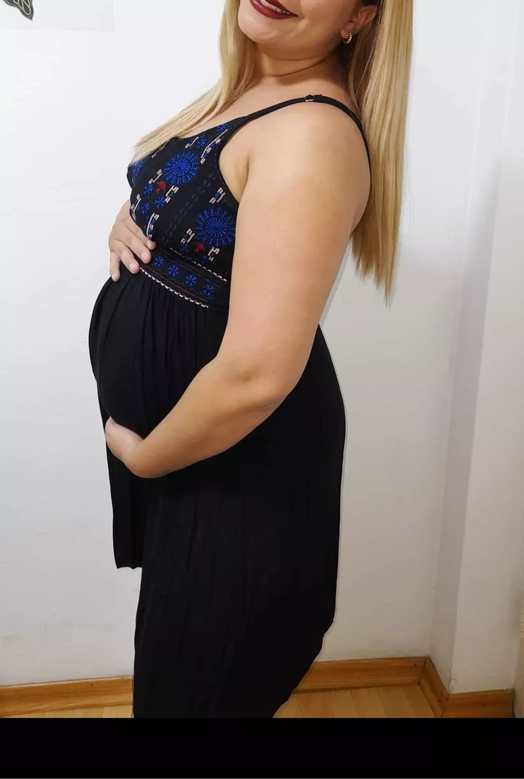 happy first time pregnant