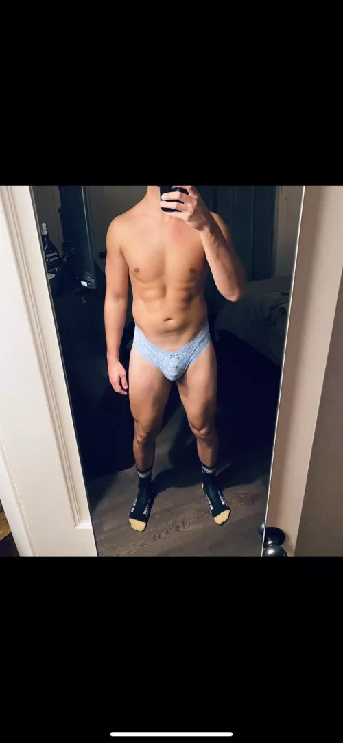 I love how soft these panties are that my wife bought me 😍