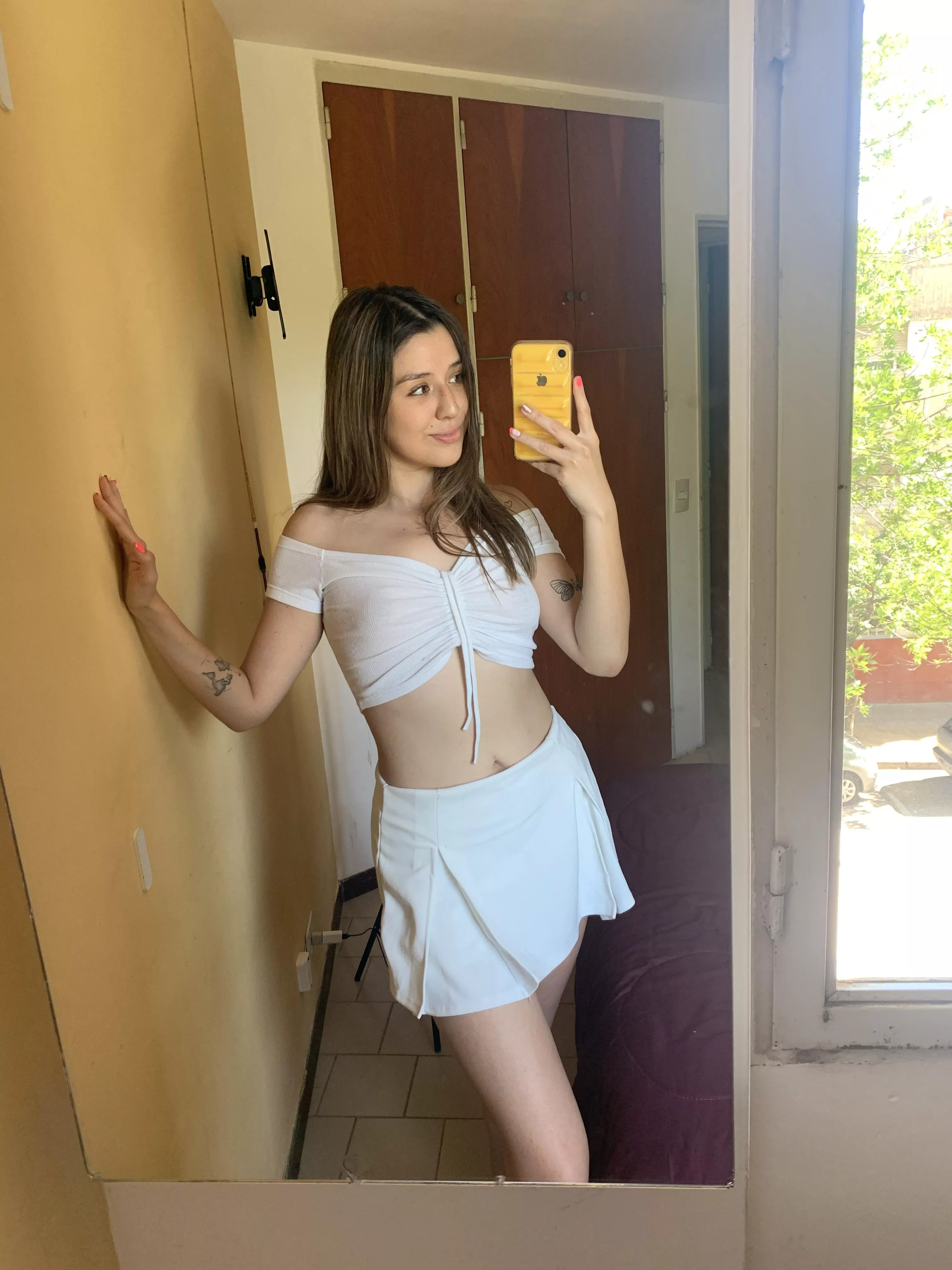 I love taking nude selfies for you baby