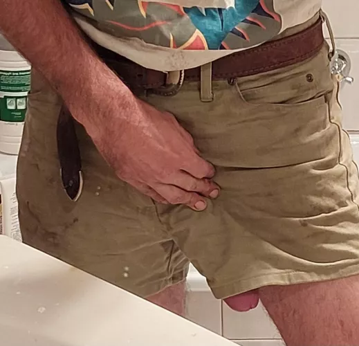 It always slips out at work 😒