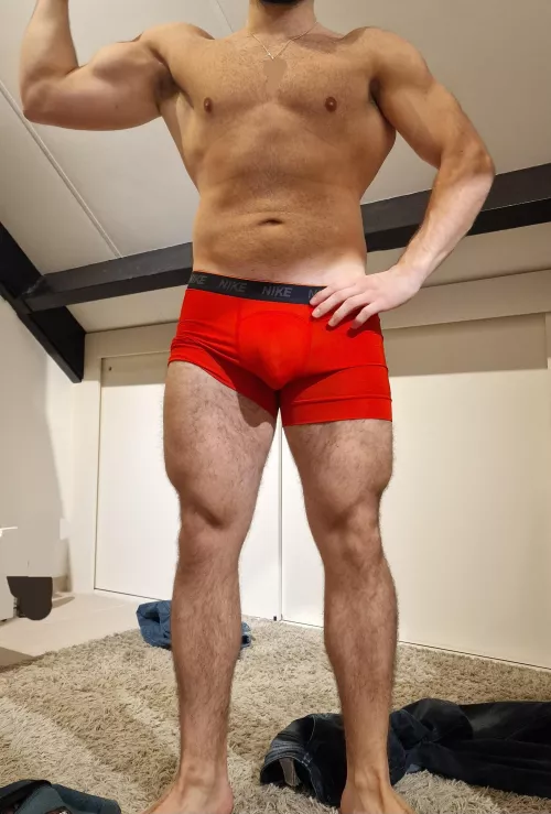 Just came home from my workout, only problem is that I'm a bit horny now. Can we do something about that?