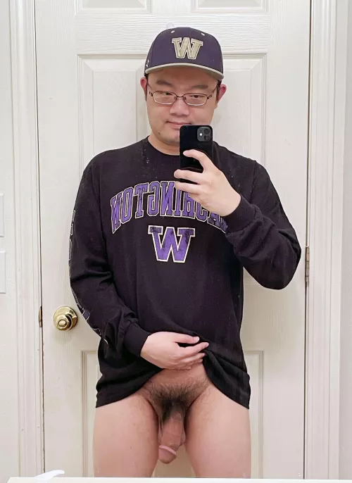 Just letting it hang out