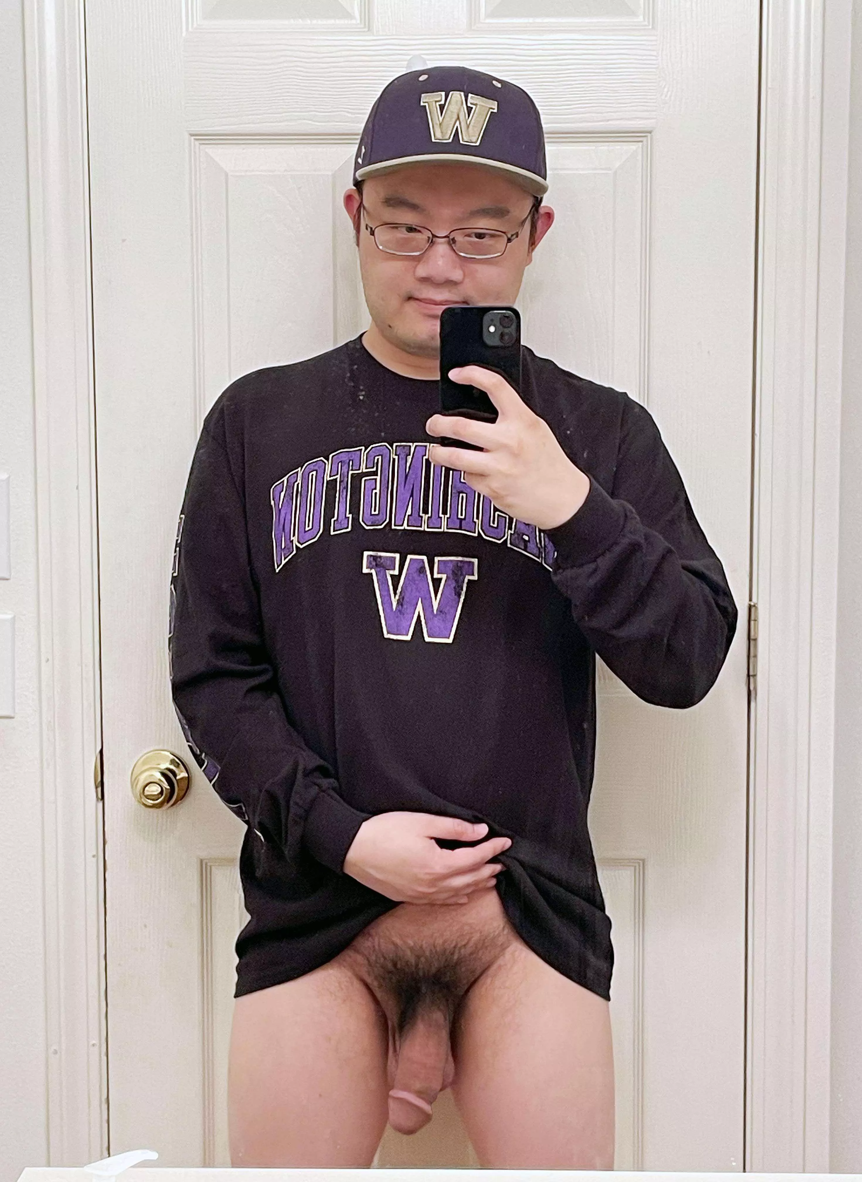 Just letting it hang out