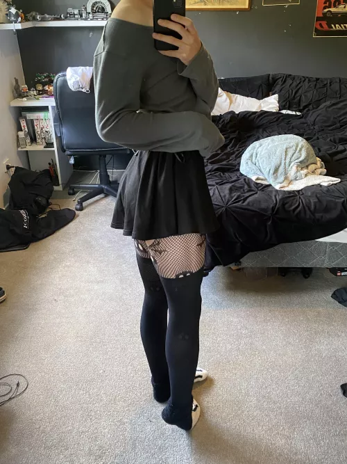 Me and my cat socks >.<