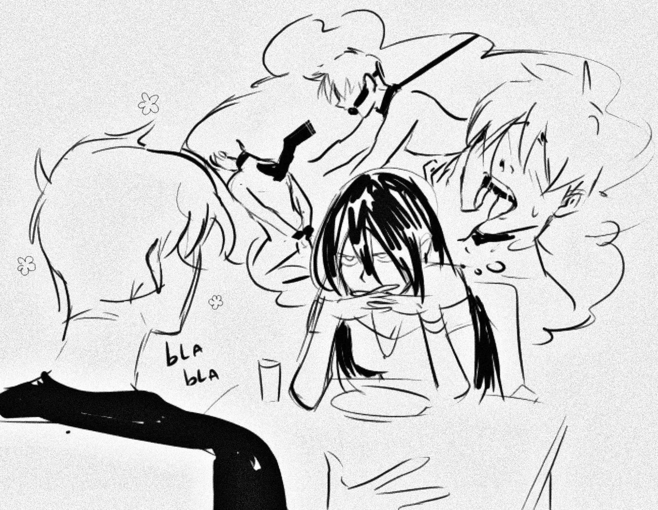 Me yesterday during a date