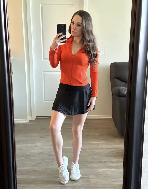 Mini skirts are the perfect length.