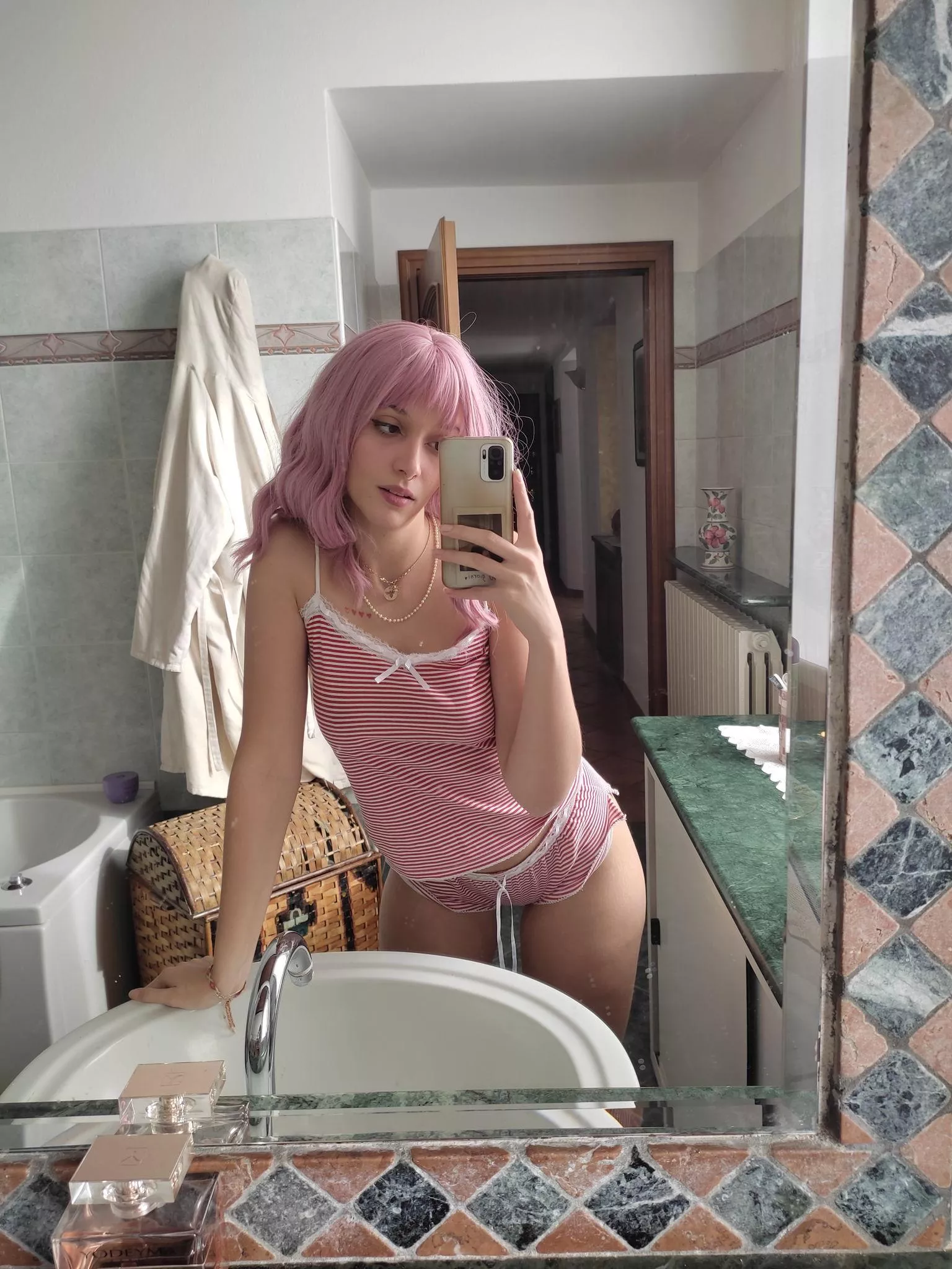 My friends think that I'm just an innocent lil schoolgirl