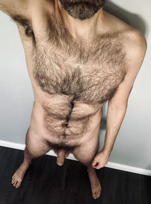 My tits blending into my tits...