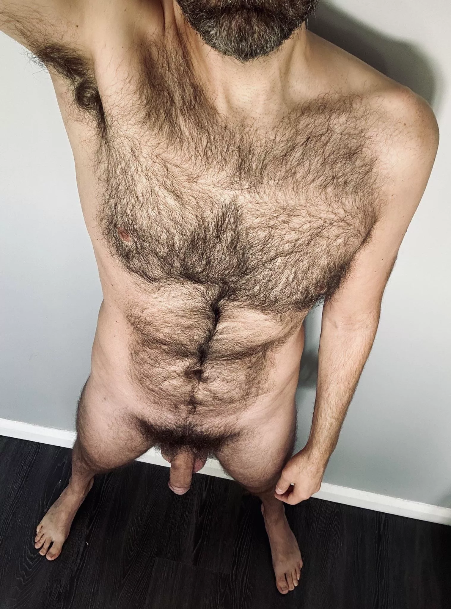 My tits blending into my tits...