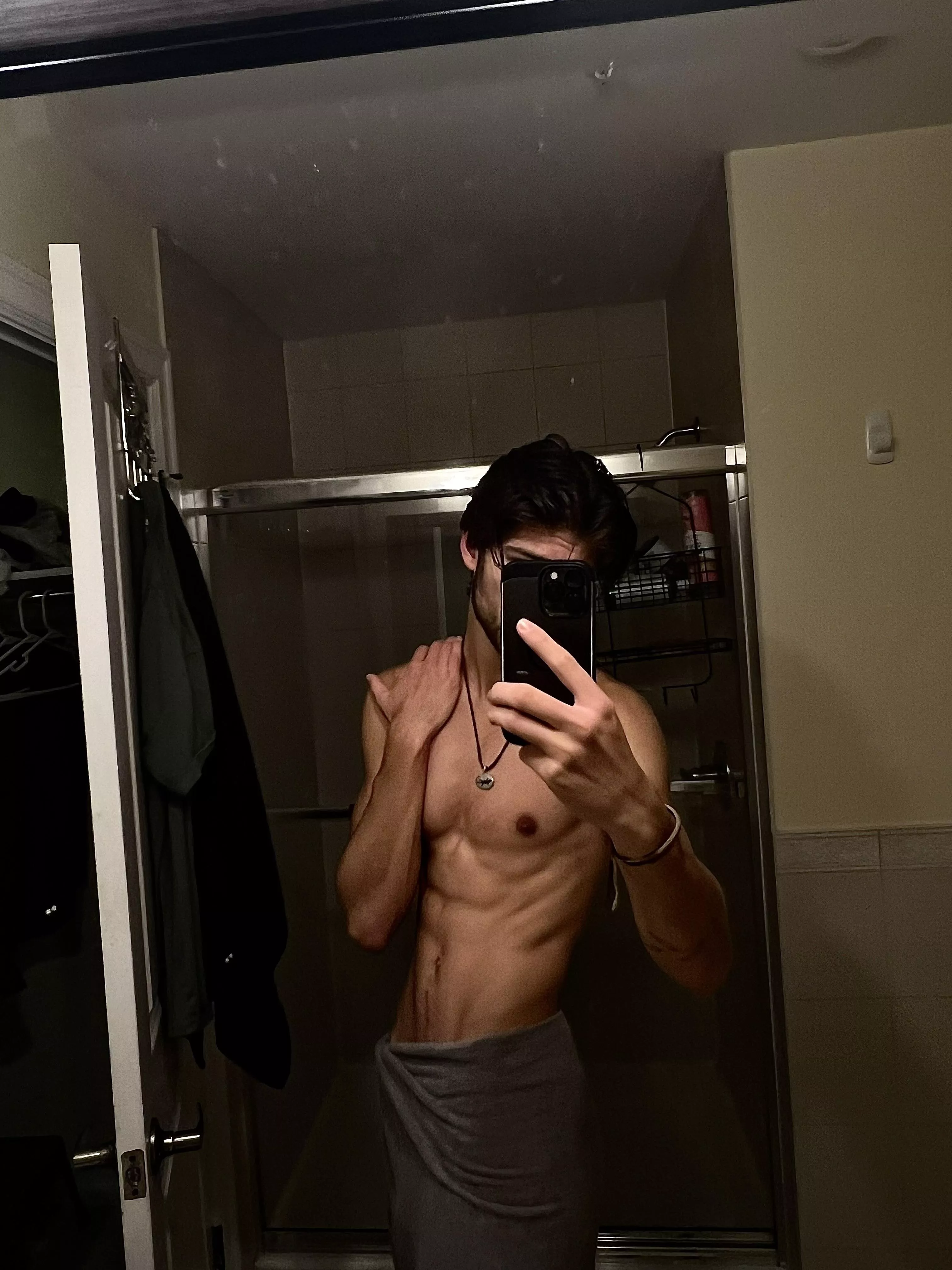 Post shower pic day two 😘