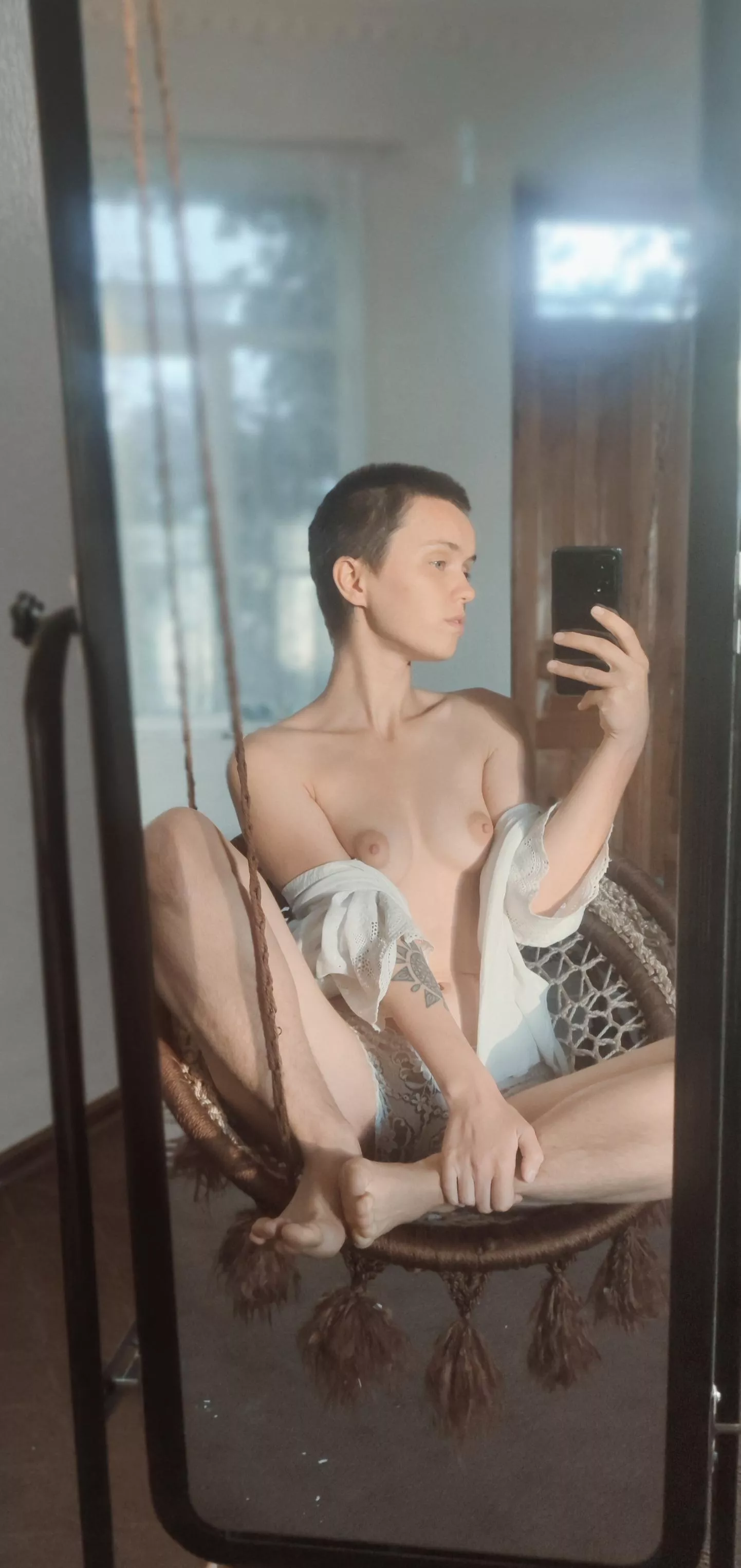 push me on the swing