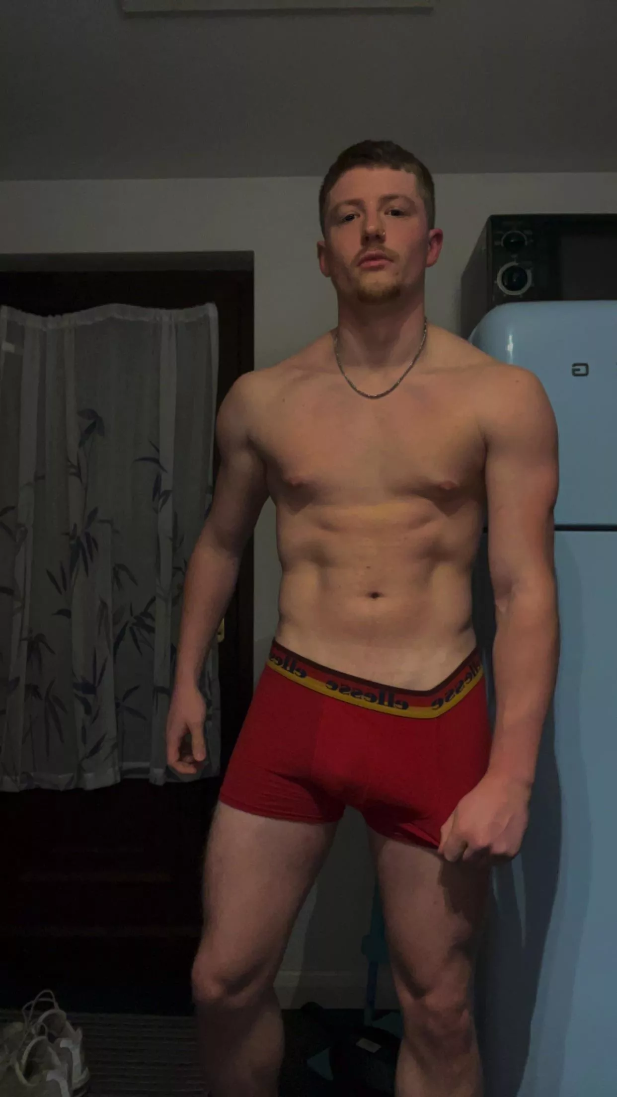 Say please and I’ll take them off