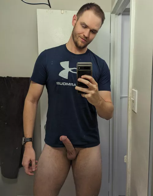 Showing off the new haircut... Nothing else