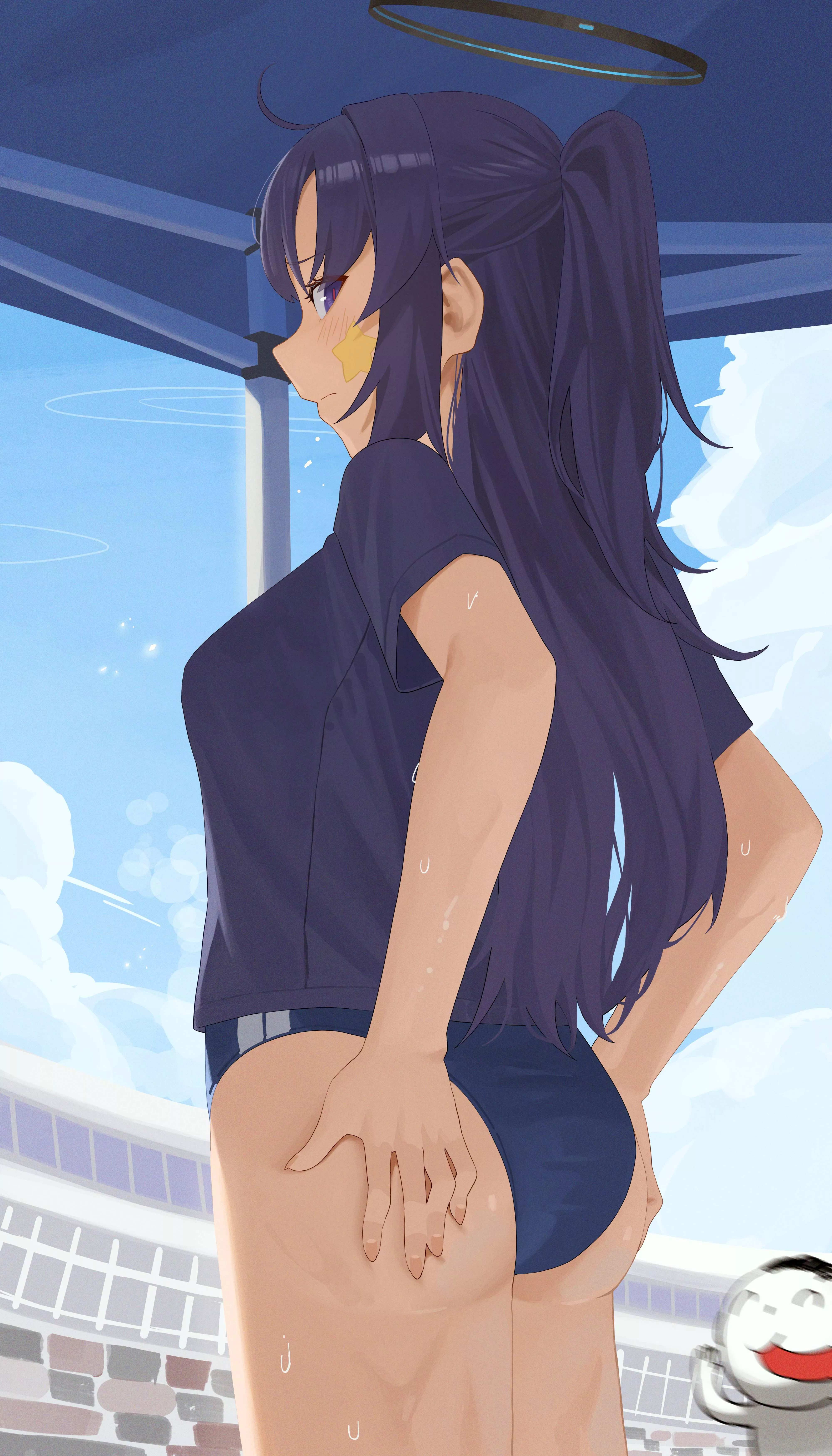 Sweaty Yuuka [Blue Archive]