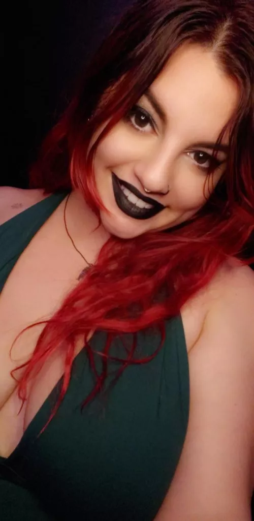 Trying to get in the festive mood by wearing green