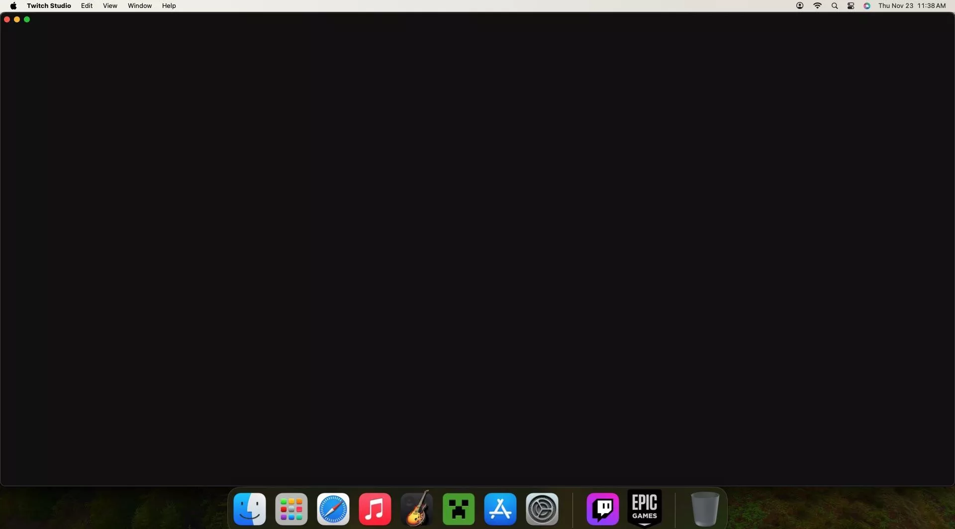 What’s the problem here? This happens whenever I open twitch studio