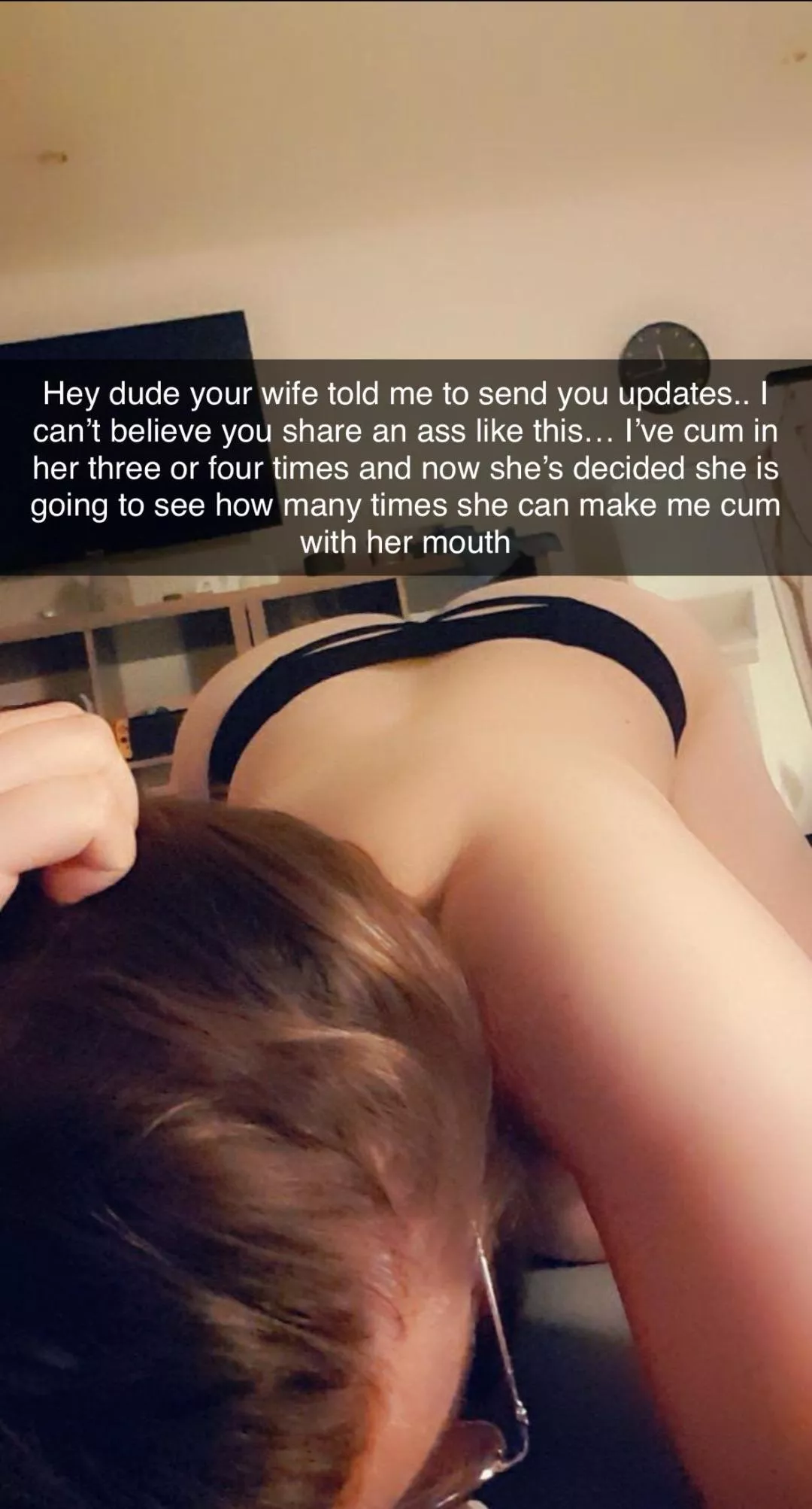 When you send her home with your best bud