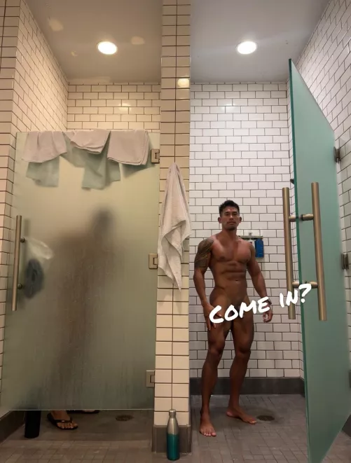 Would u join me in my stall?