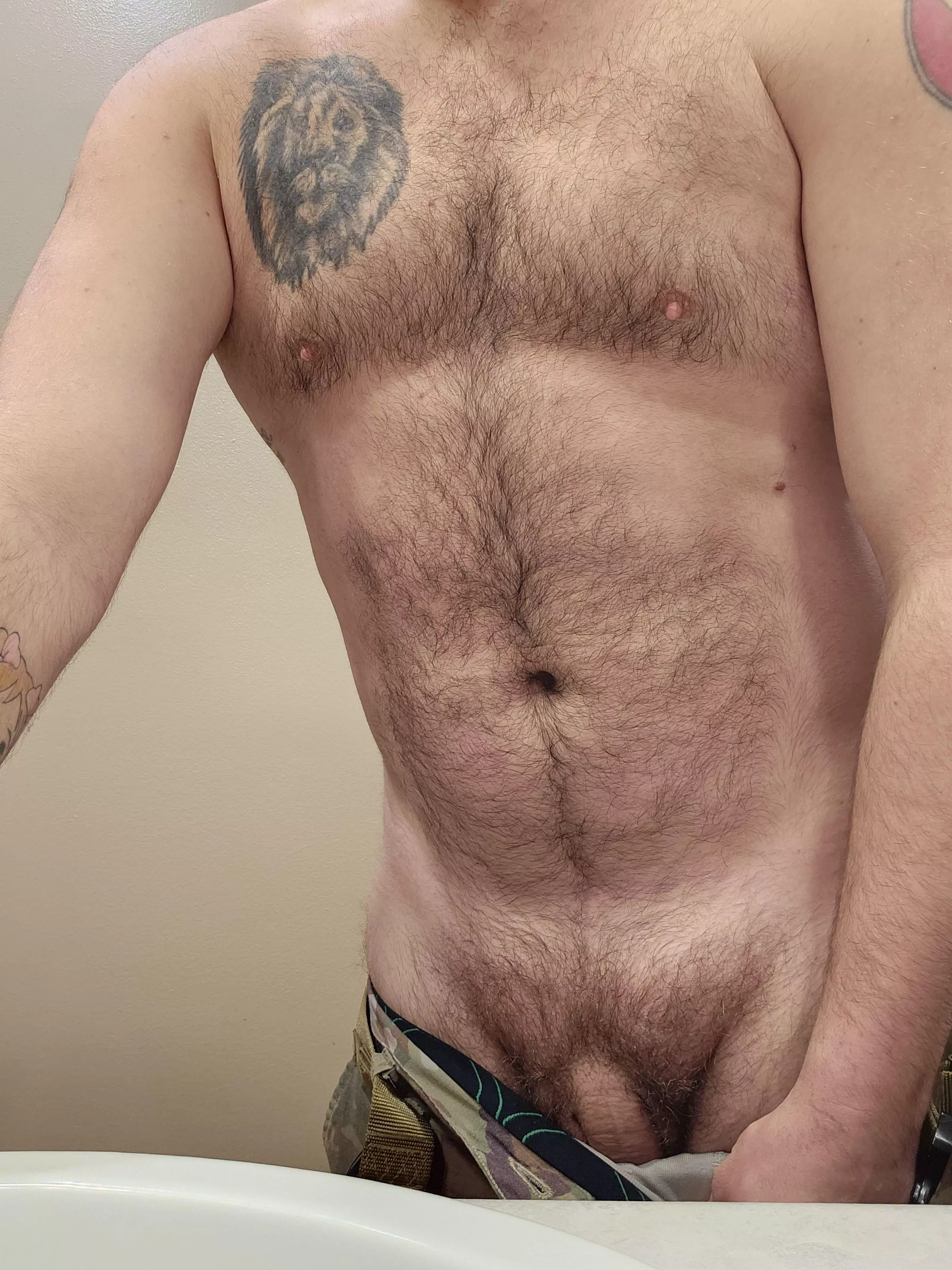 Would you use your mouth to feel it harden? (35)