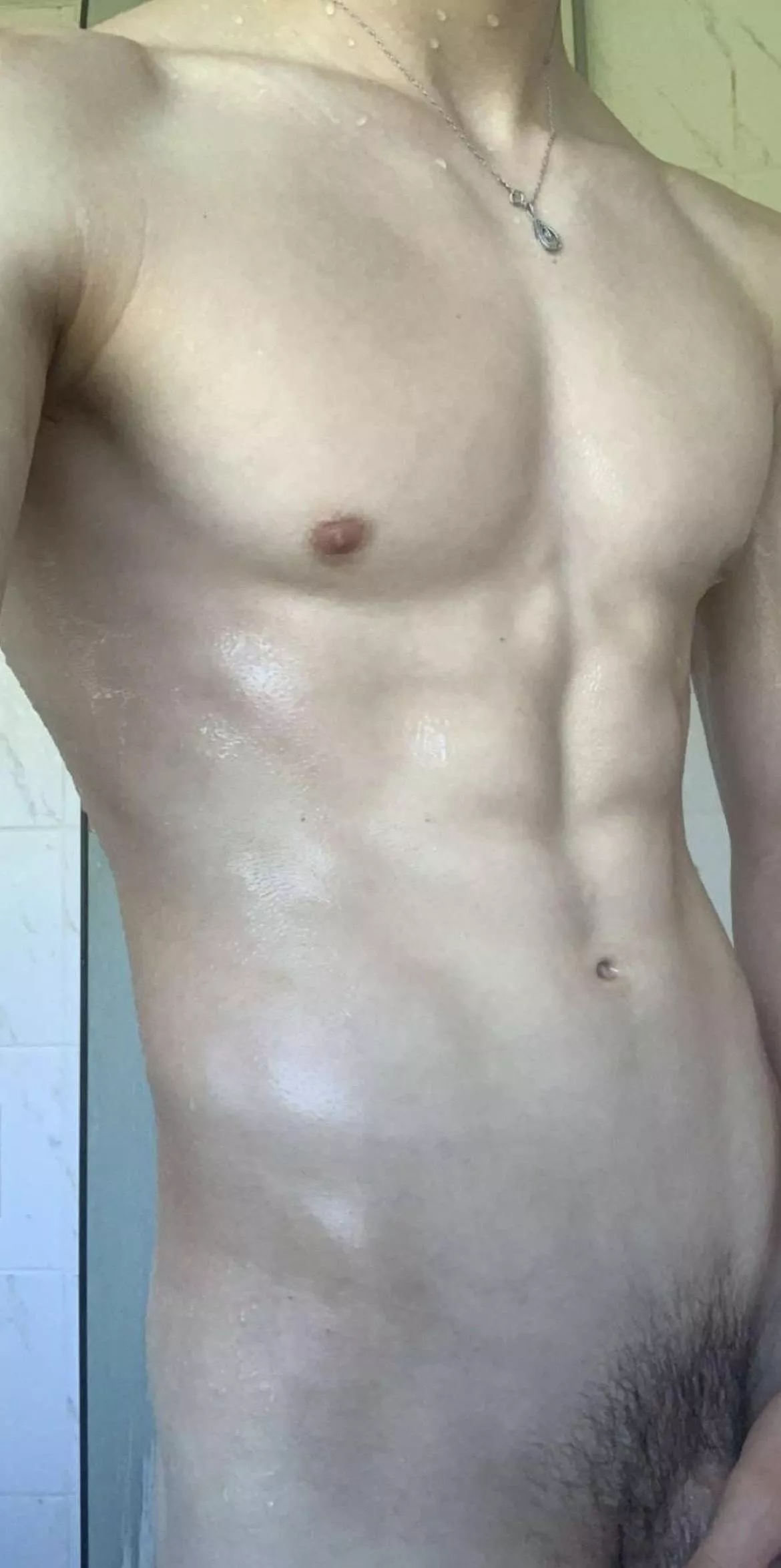 After gym shower is the best 🥵