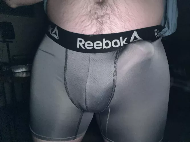 Almost poking out the top