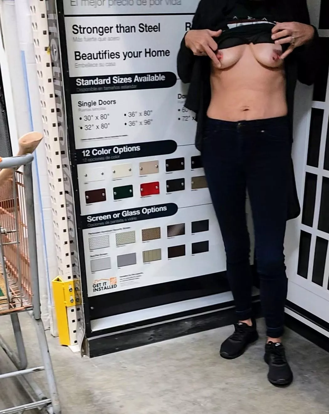 Flashing at the hardware store