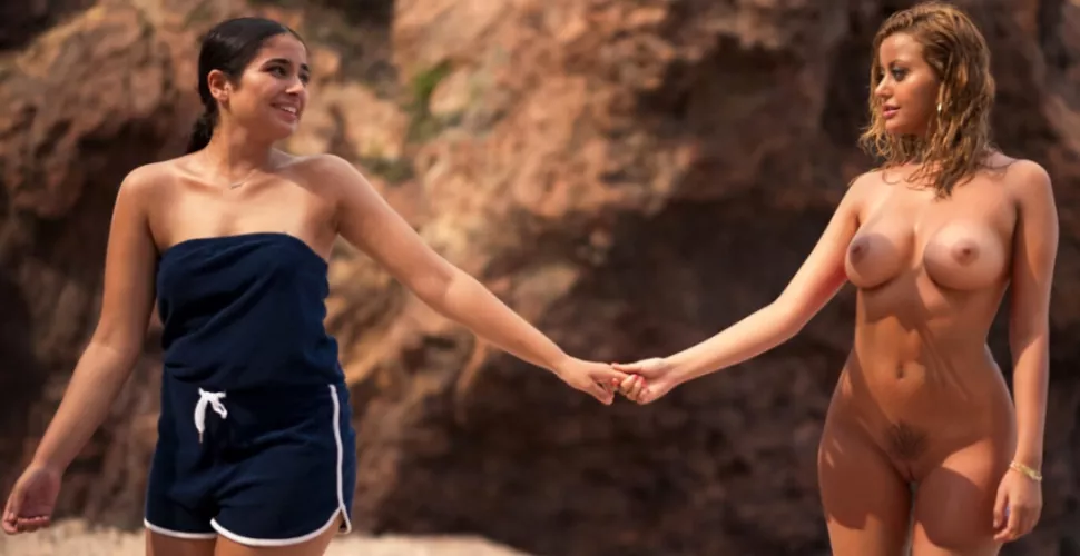 Friends holding hands