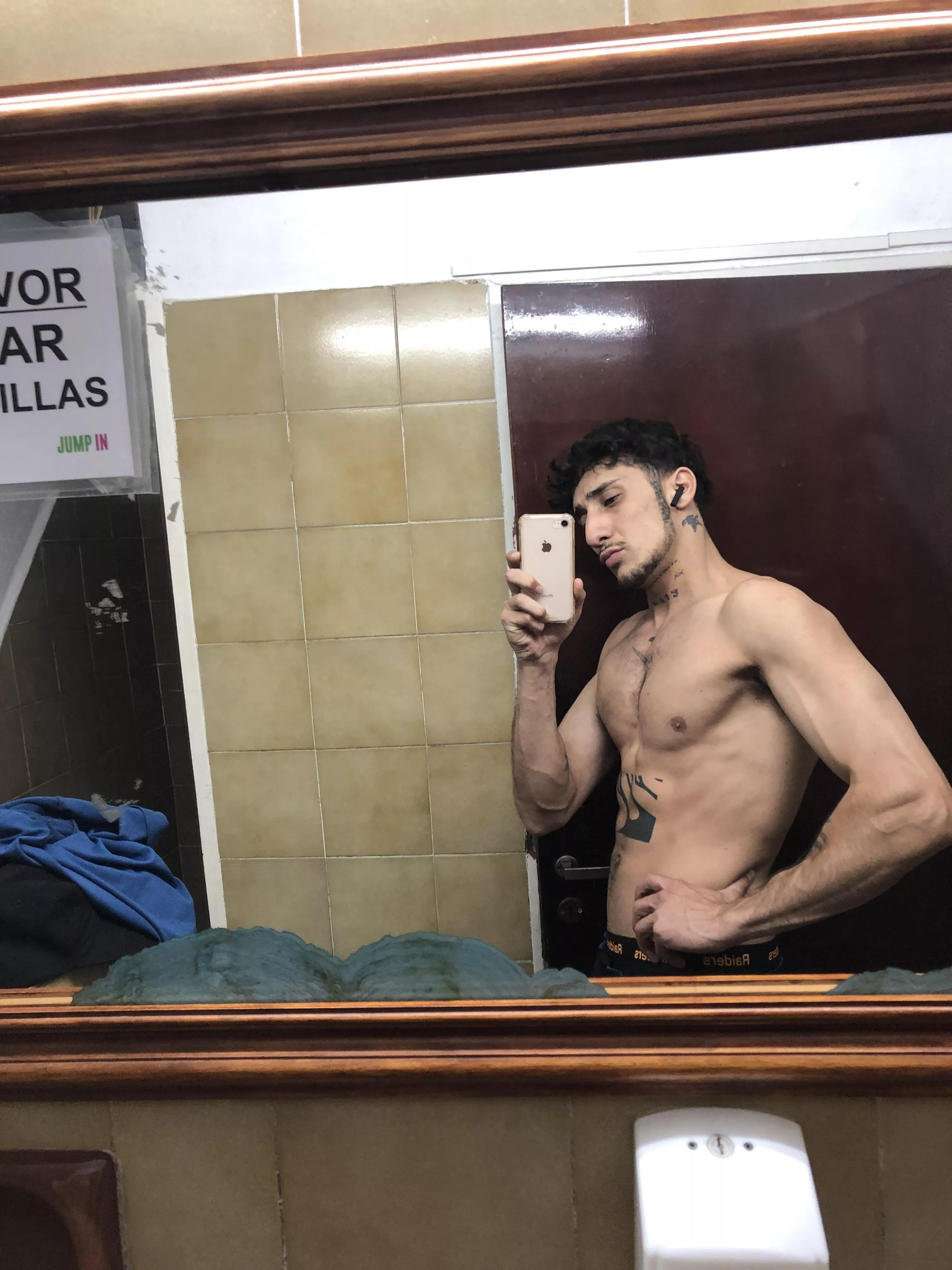 I leave training tired and hot