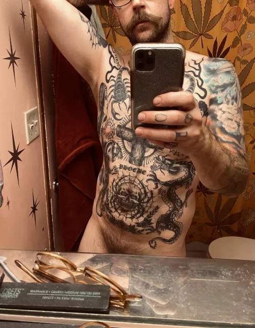 I never have a good caption