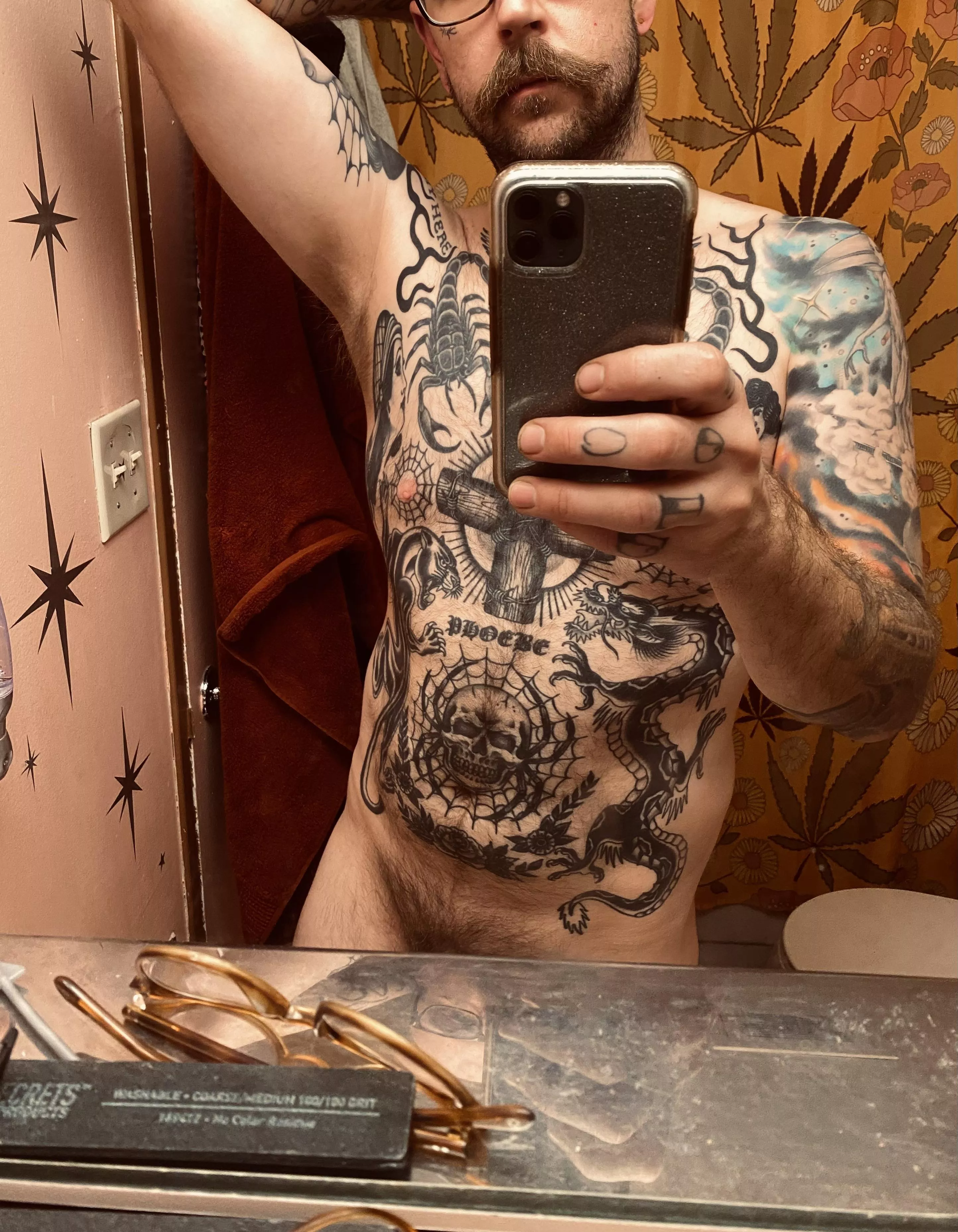 I never have a good caption