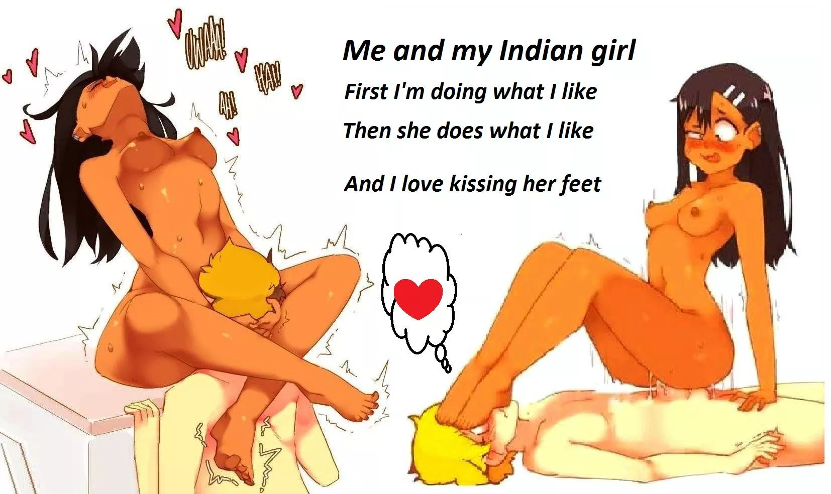 Indian femdom. Slave and mistress