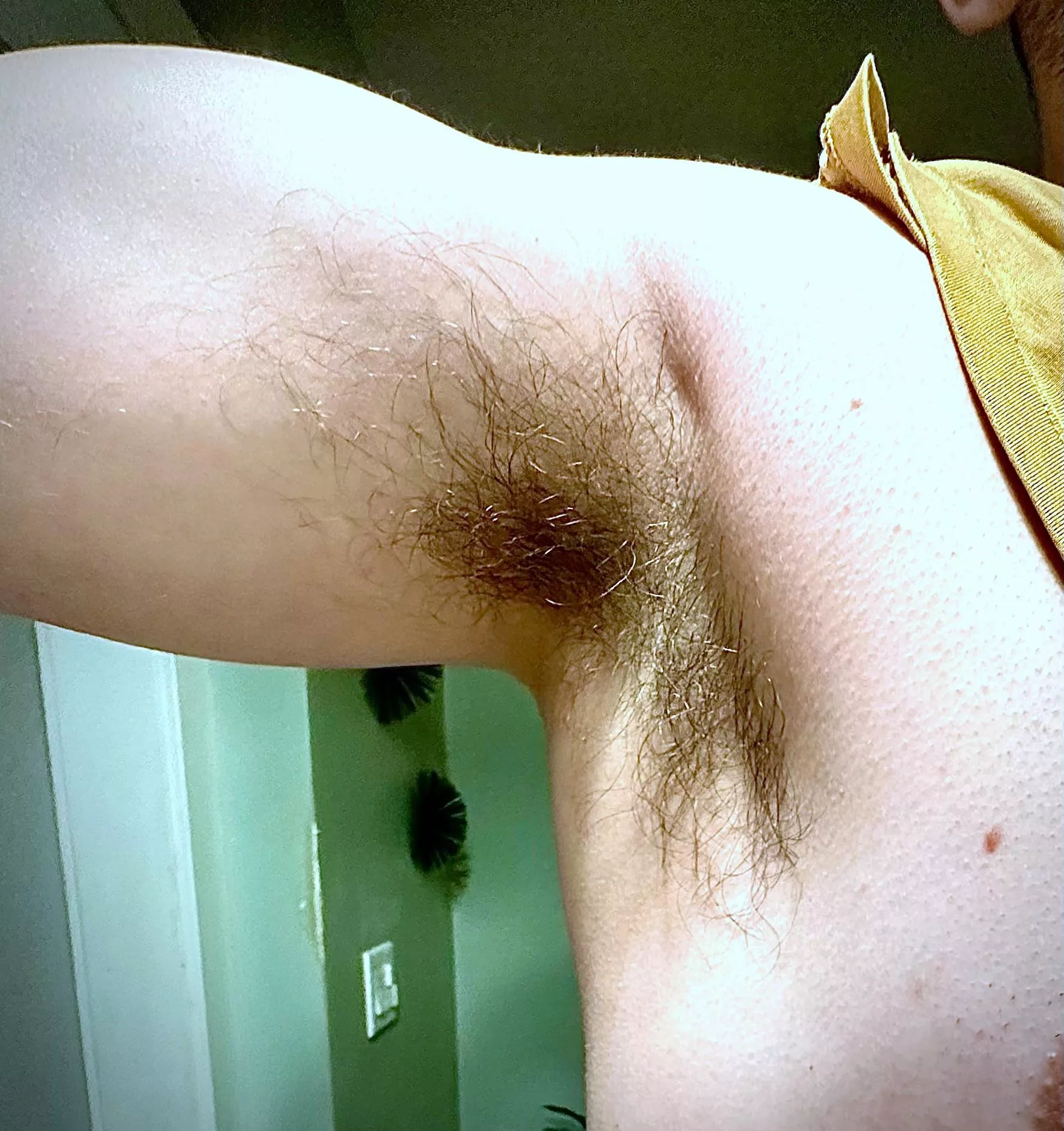 Is it weird to be turned on by my own pits, the smell, the look, everything?