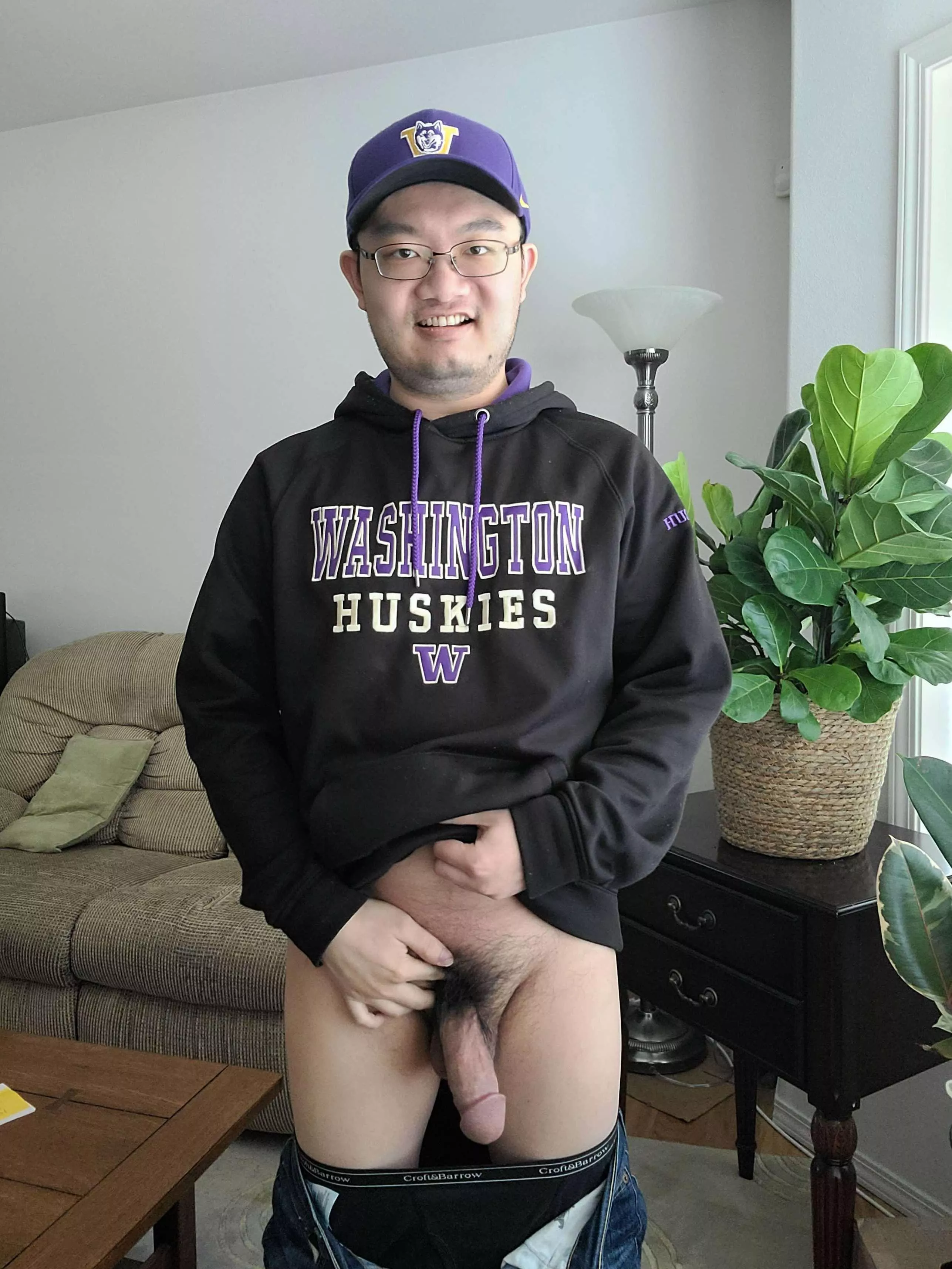 Just sliding my pants down