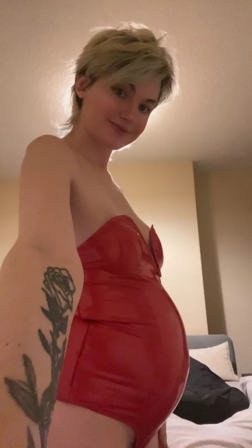 Look at my cute bump