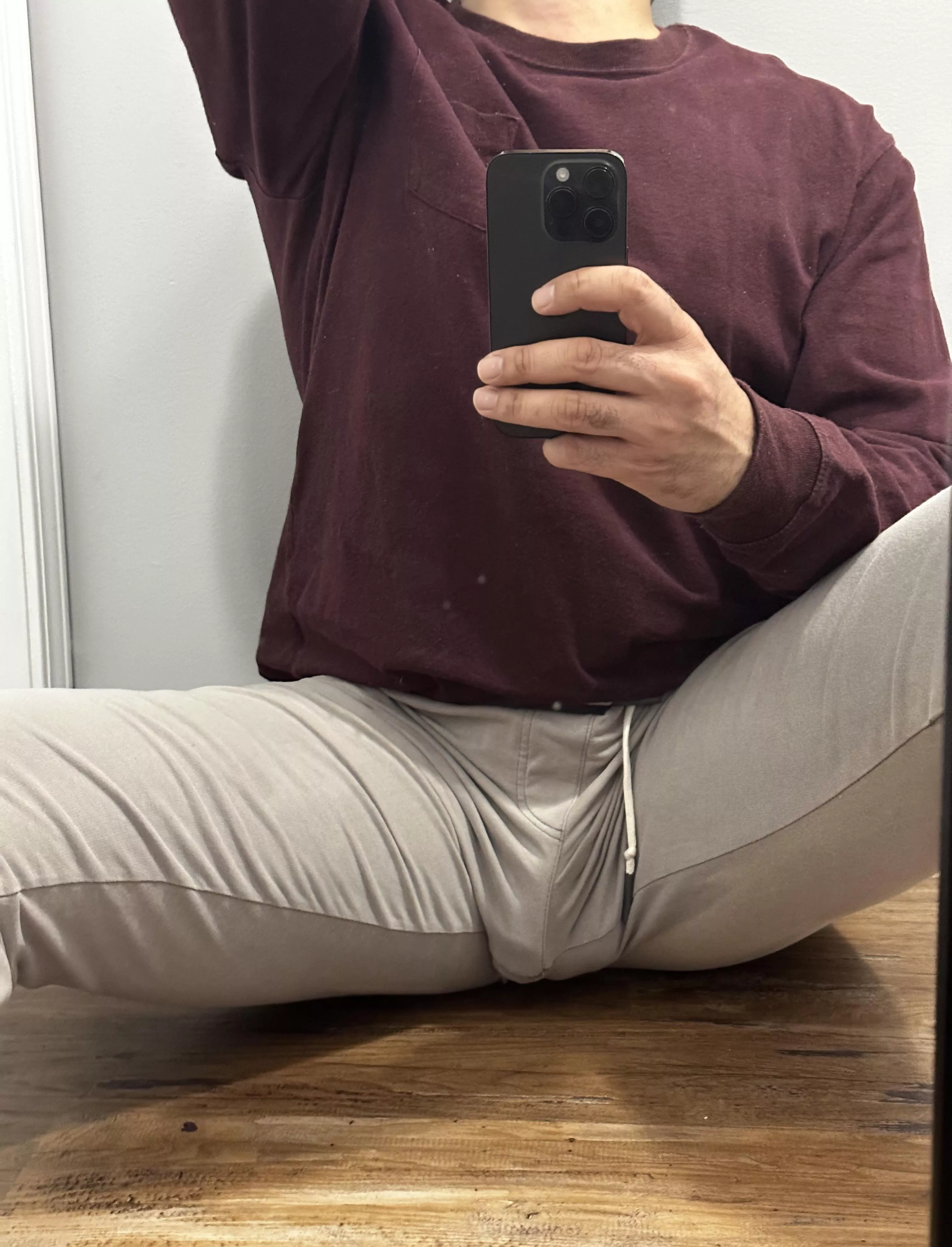 Love wearing these sweatpants while grocery shopping