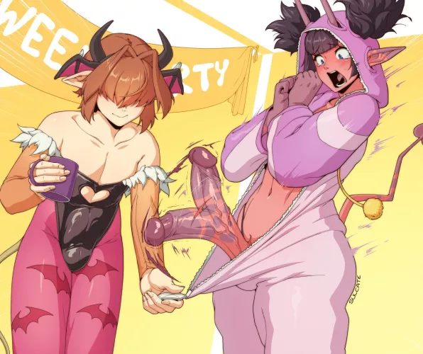 Mesara getting bullied (Sulcate)