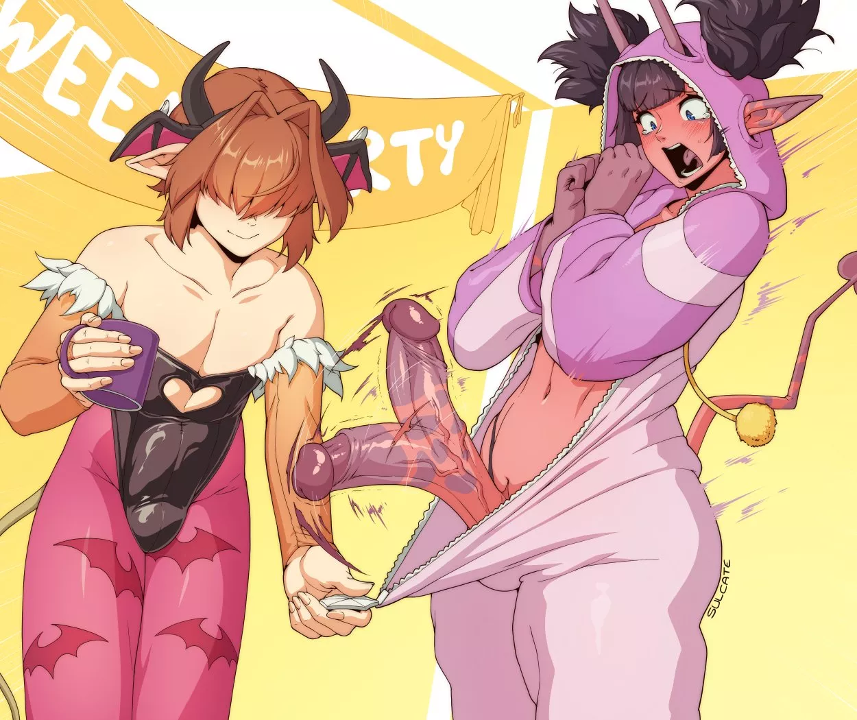 Mesara getting bullied (Sulcate)