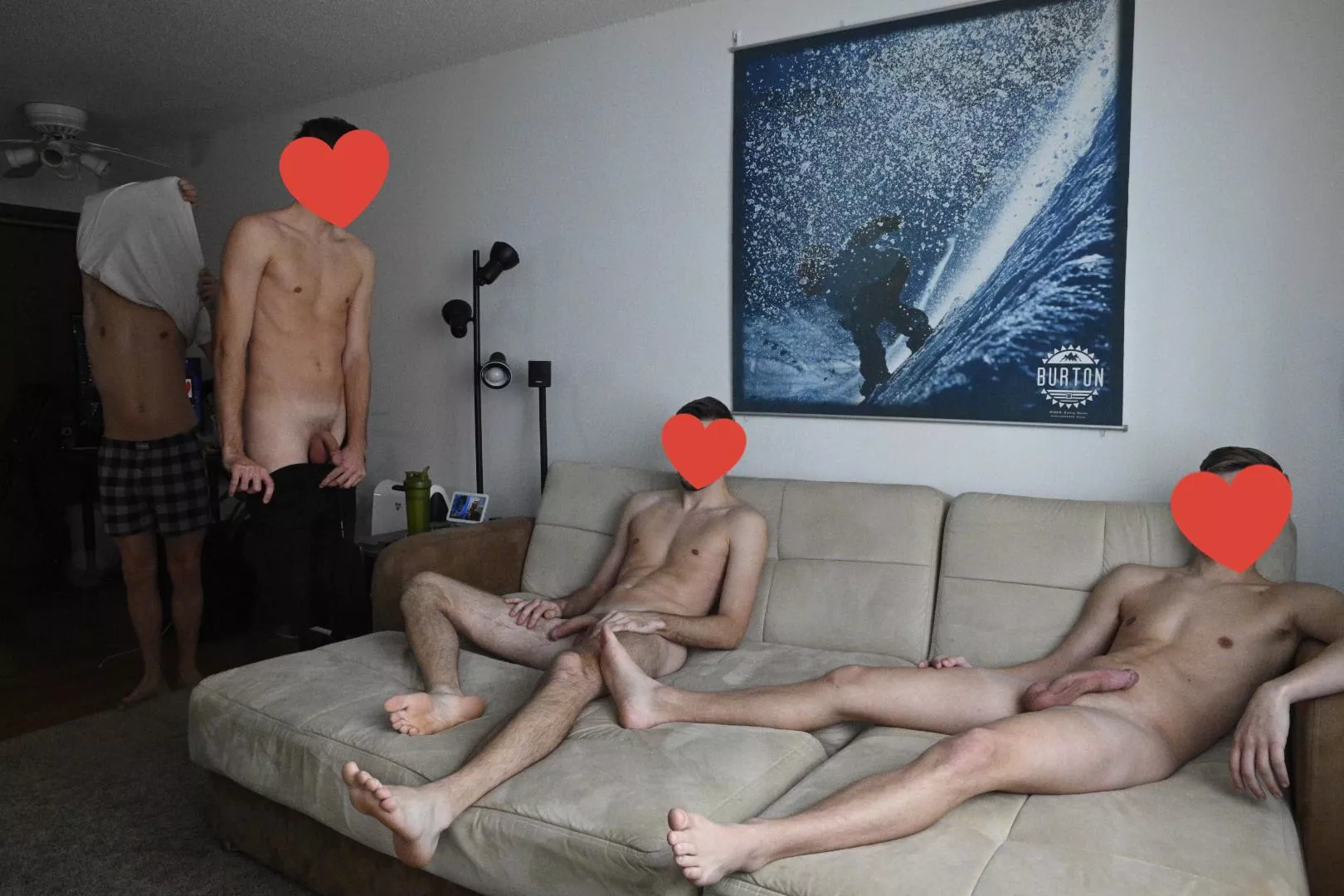 New rule in my dorm, everyone has to strip