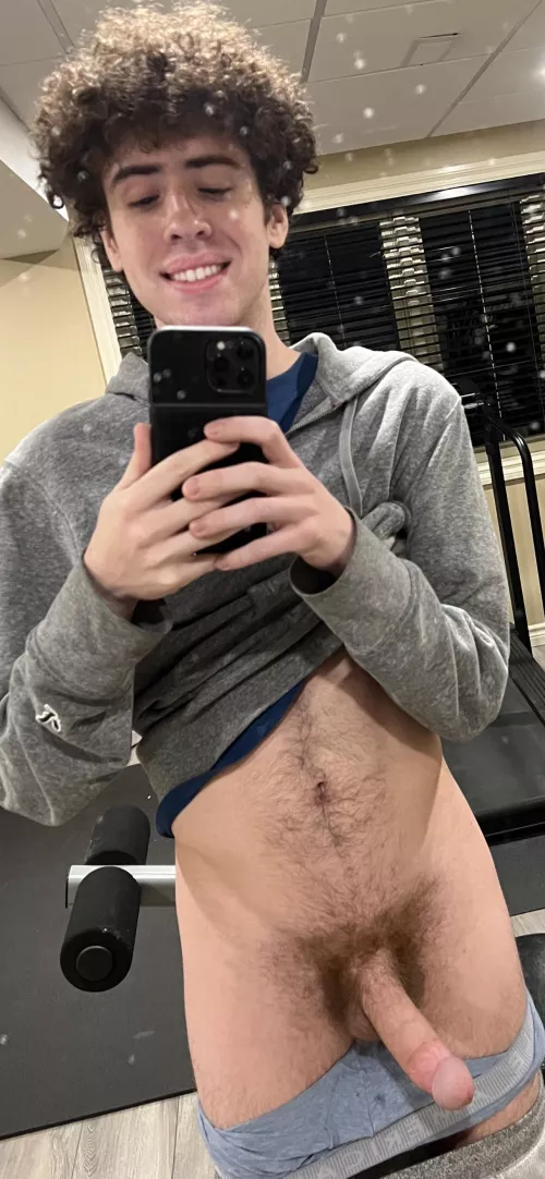 Picture before my workout I guess lol?