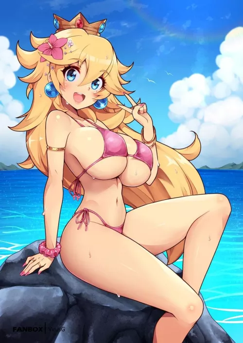 Princess Peach (Virus-g) [Mario]
