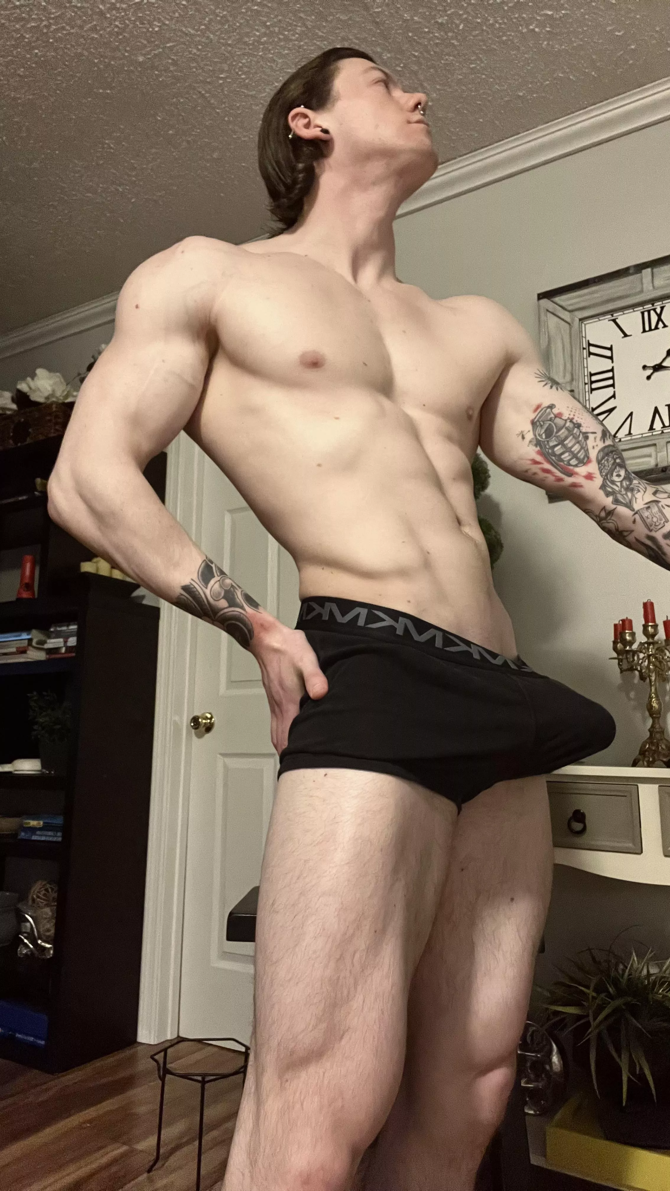 Pull it out then put it in you