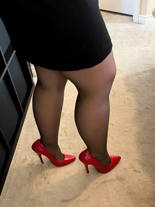 Red and Black is my favourite look for heels!