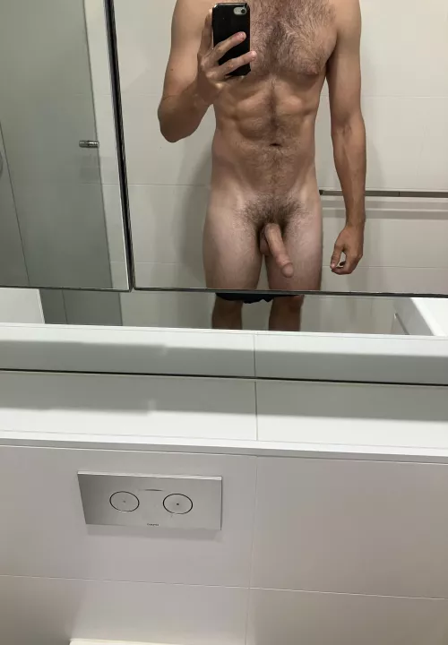 Saturdays are for walking around the house with a semi