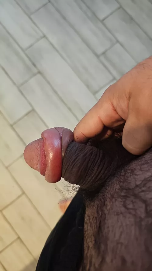 Should I be worried about this much swelling? I pumped last night for about 25 mins and this morning it still looks like this. It doesn't hurt and I'm pretty sure I had a couple nocturnal elections while I slept last night.