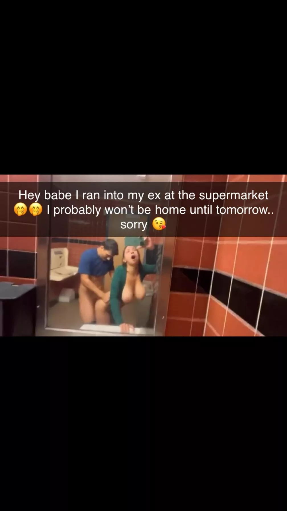 Something came up but don’t worry she’ll probably come back tomorrow