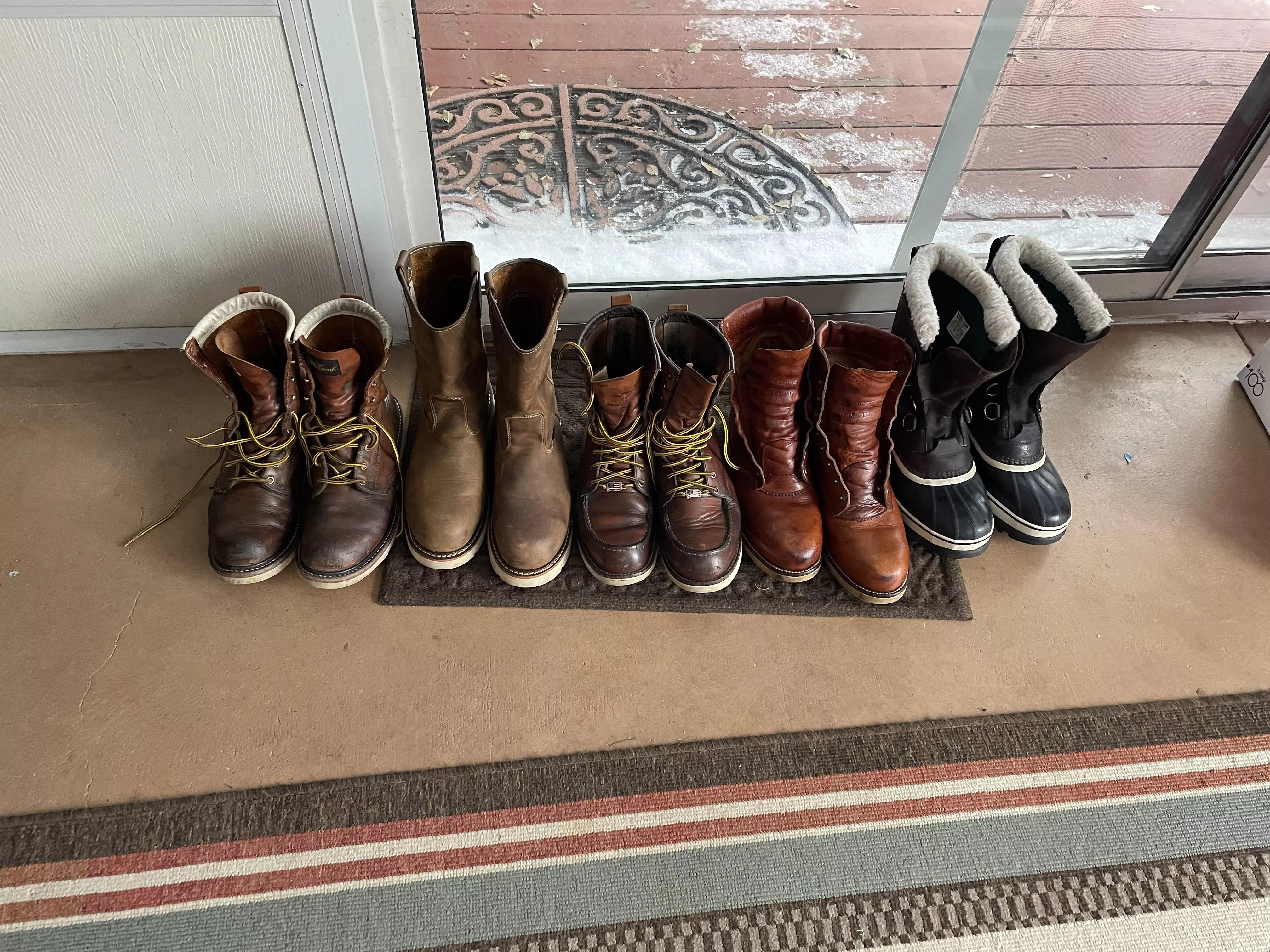 Staying in today so I did some cleaning. Current lineup.