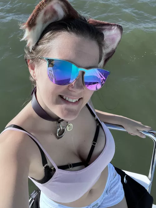 This pet loves to bask in the sun 💕