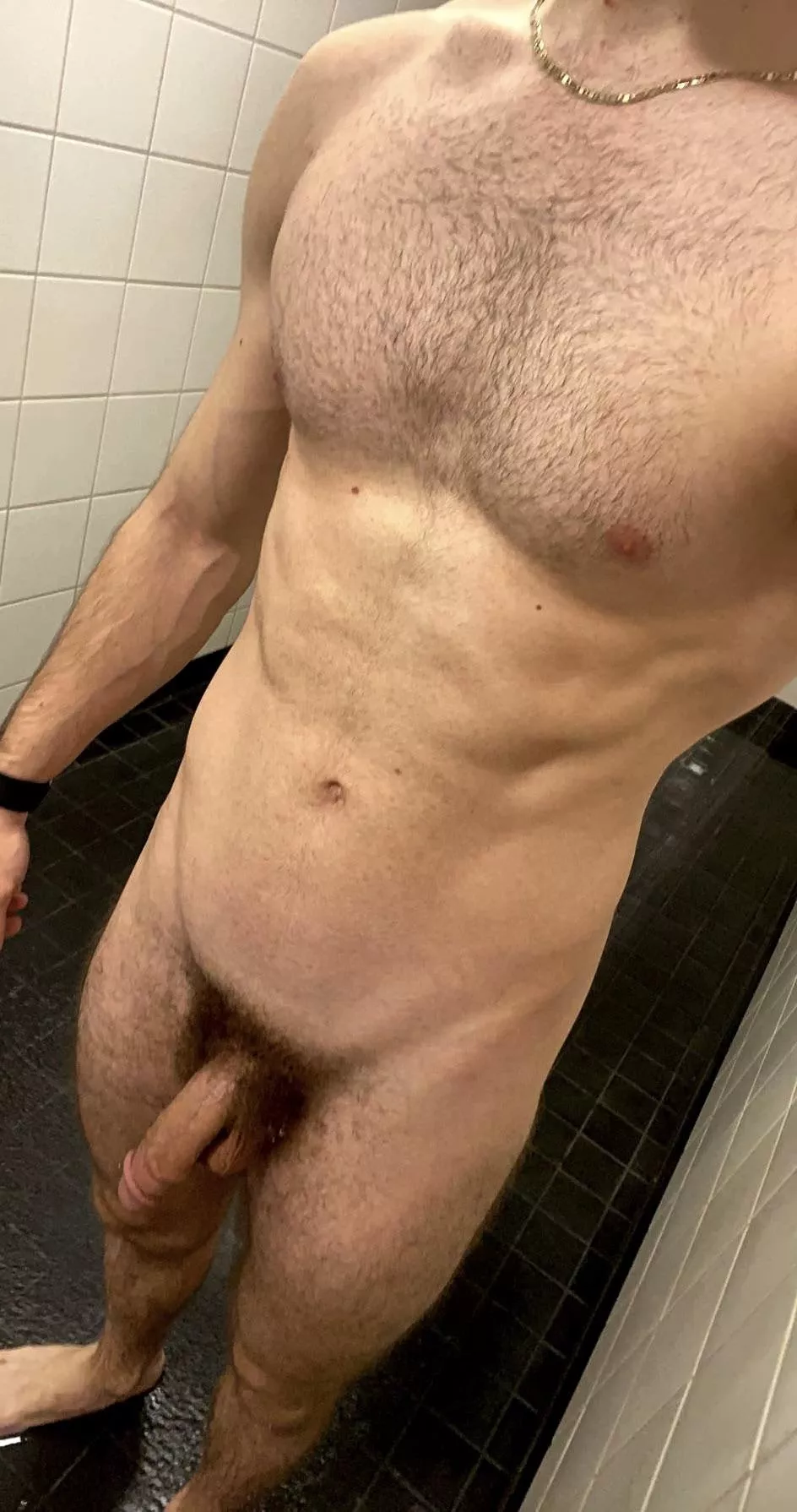 u walked into showers and saw this, what’s the first thing that comes to your mind?