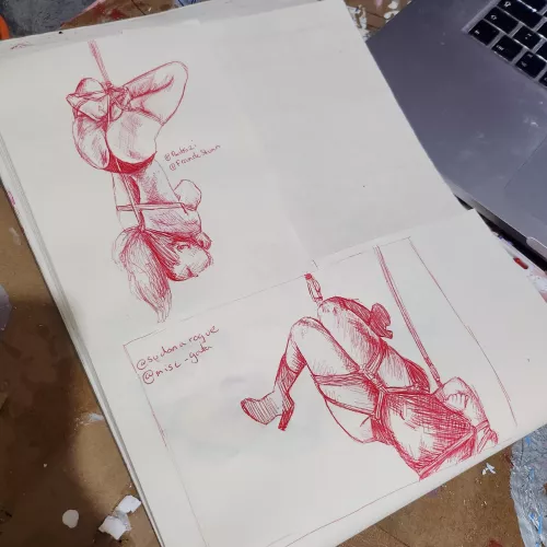 Warm up sketches by me